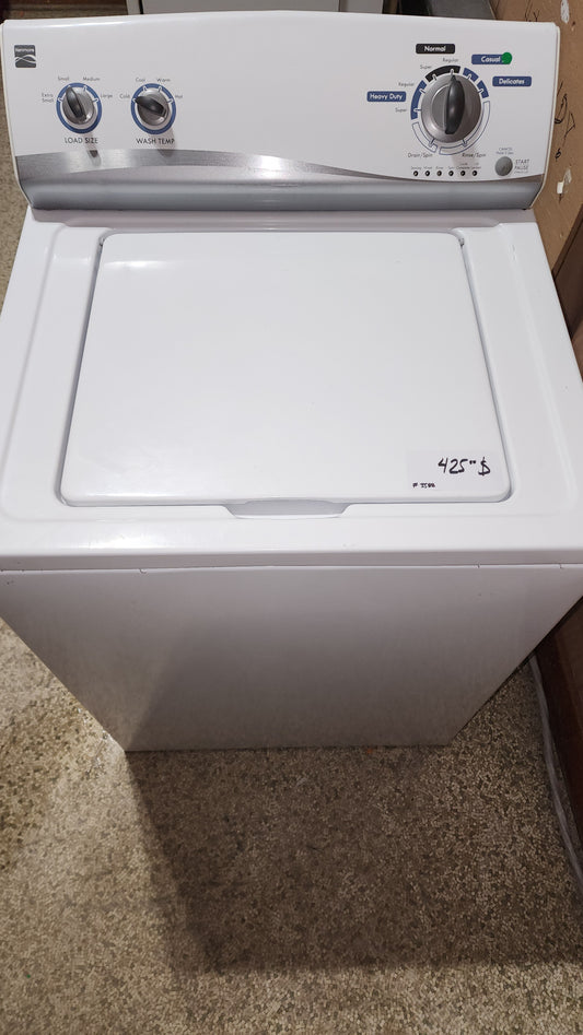 Kenmore Kenmore washing machine in white