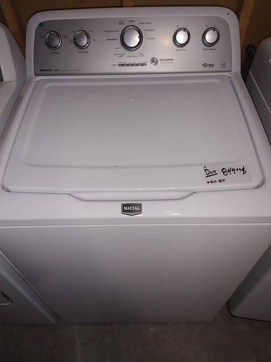 Maytag Maytag washing machine in white