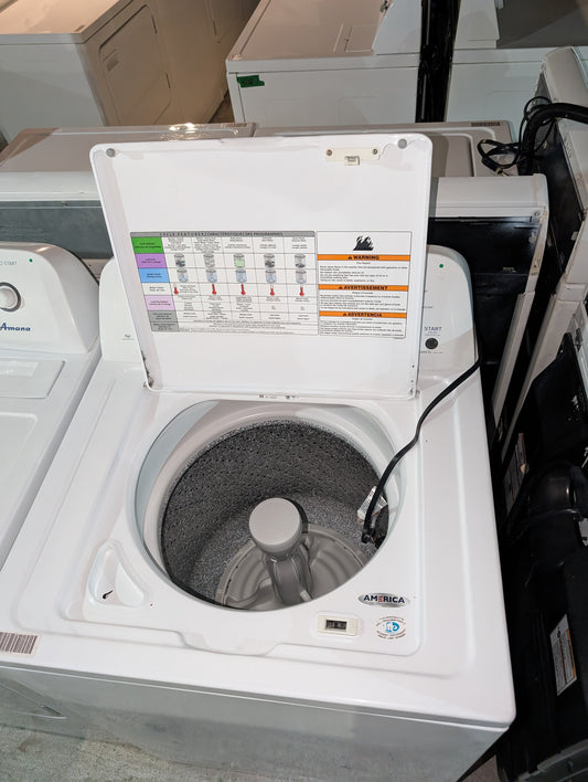 Amana Amana washing machine in white