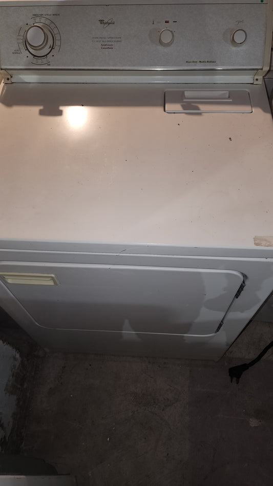 Whirlpool Whirlpool dryer in white