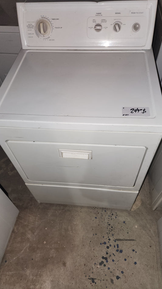 Maytag Maytag dryer in stainless