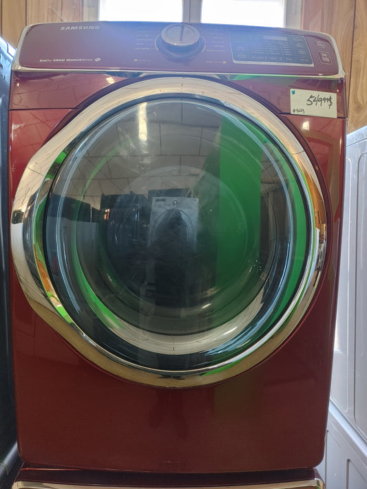Samsung Samsung dryer in red