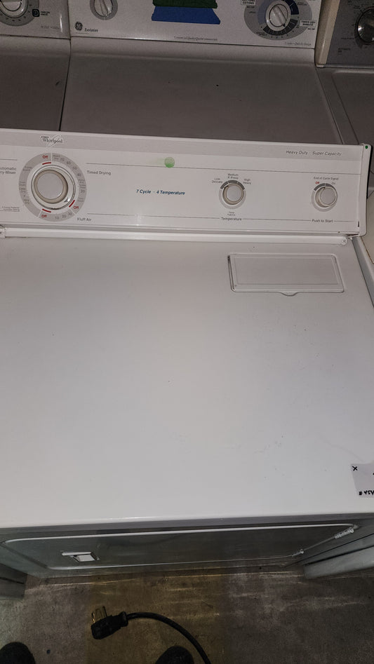 Whirlpool Whirlpool dryer in white