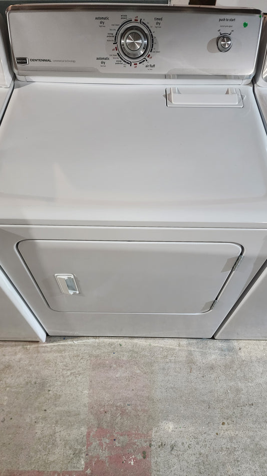 Maytag Maytag dryer in white