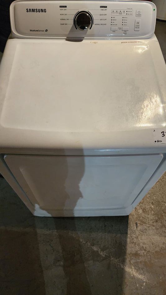 Samsung Samsung dryer in white