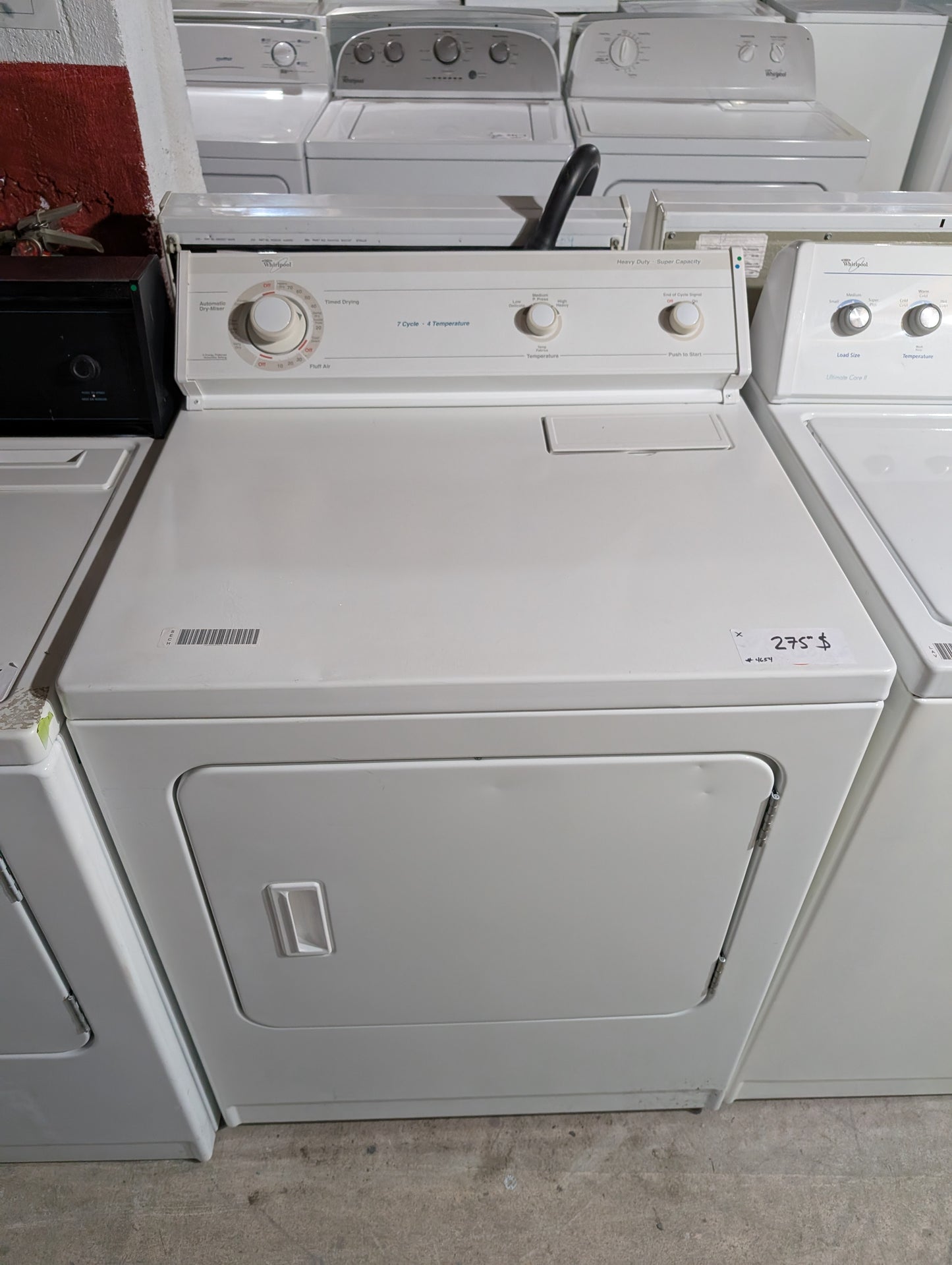 Sèche-linge Whirlpool Whirlpool en blanc