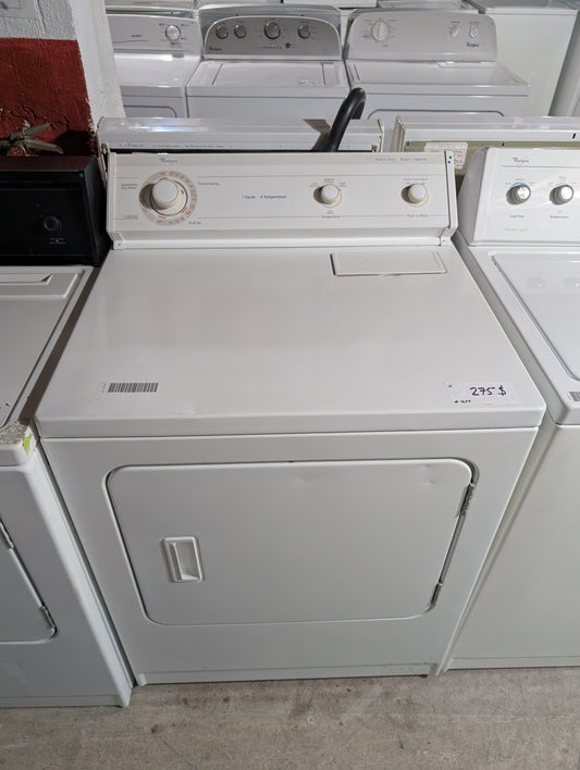 Whirlpool Whirlpool dryer in white