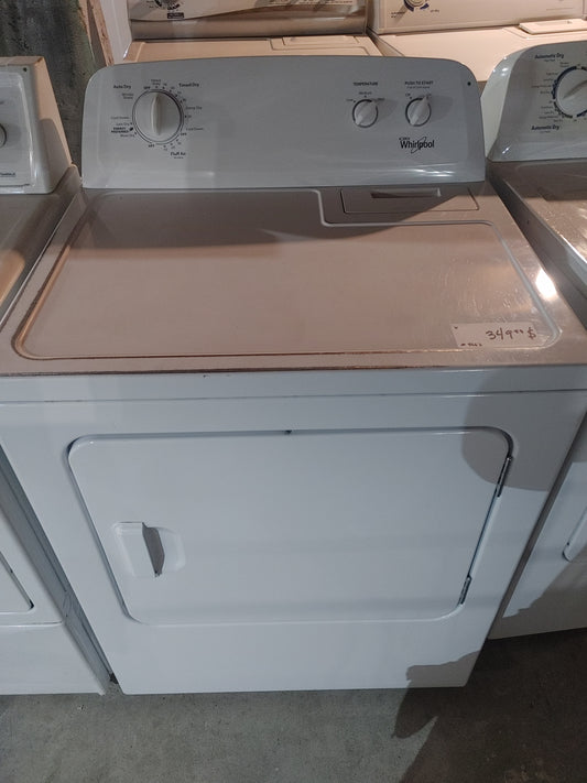 Whirlpool Dryer in white