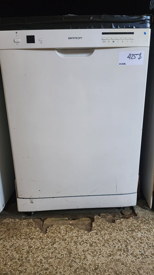 Brada – Lave-vaisselle – 270" – blanc – Remis à neuf - Excellent état - Lave-vaisselle usagé inspecté et testé