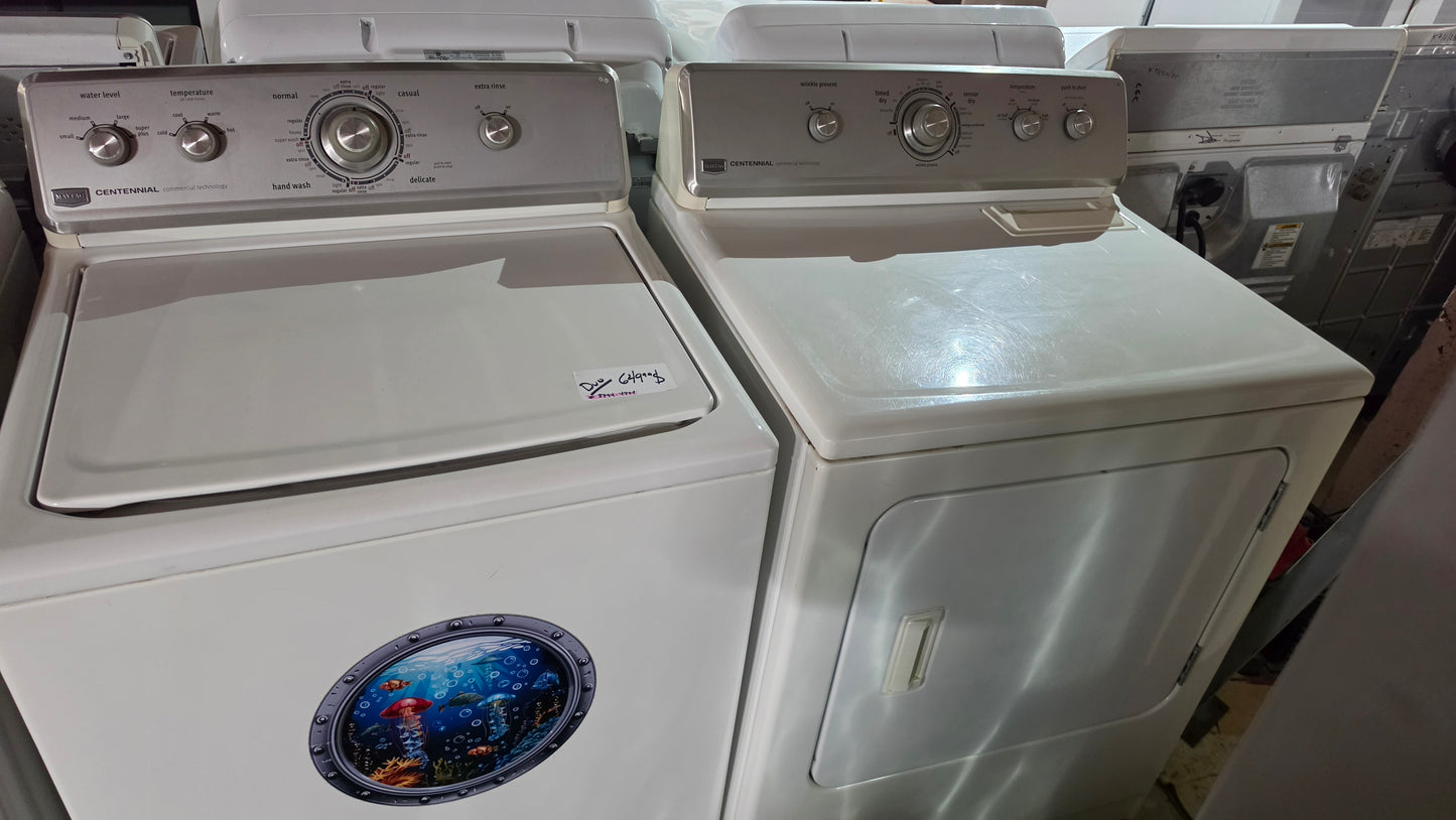 Maytag duo washer-dryer sets - white SKU#3794-4794