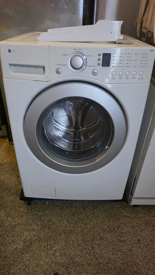 LG front load washer - white SKU#3804