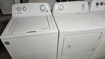 Amana – Laveuse et Sécheuse Ensemble – Blanc – Usagé – Appareil d’occasion inspecté et testé