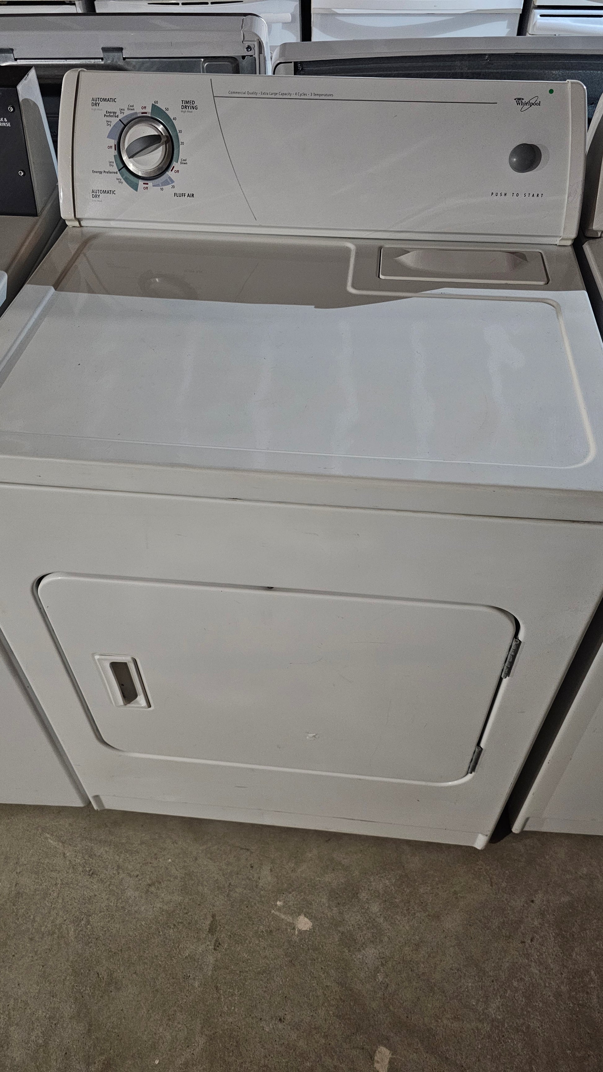 Laveuse à chargement par le dessus de marque à déterminer