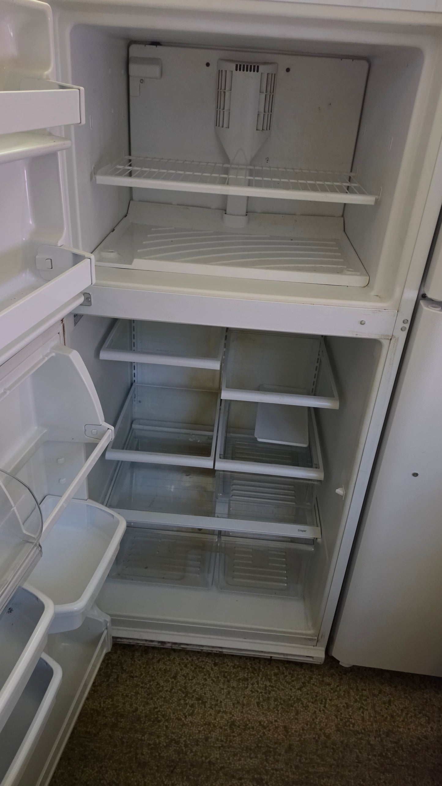 Whirlpool refrigerator 30"X65.5"X27" - white SKU#1718
