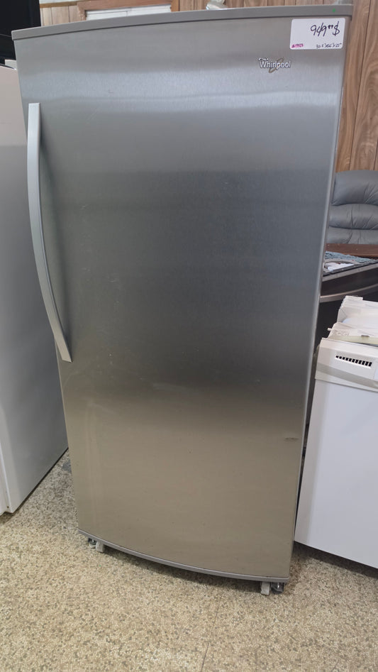 Whirlpool Réfrigérateur tout-en-un 30,5 po x 66 po x 25 po - acier inoxydable Réf. 1723