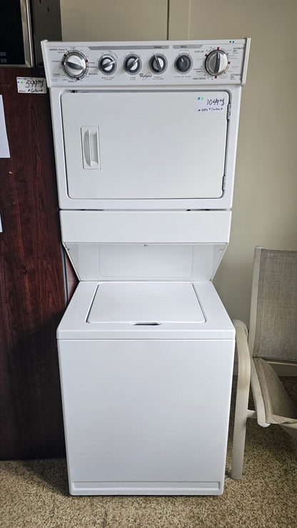 Laveuse-sécheuse Duo Whirlpool tout-en-un - blanche