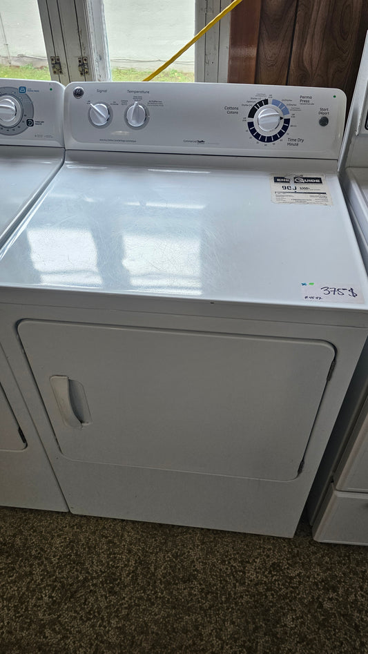 Ge dryer – white, front-load