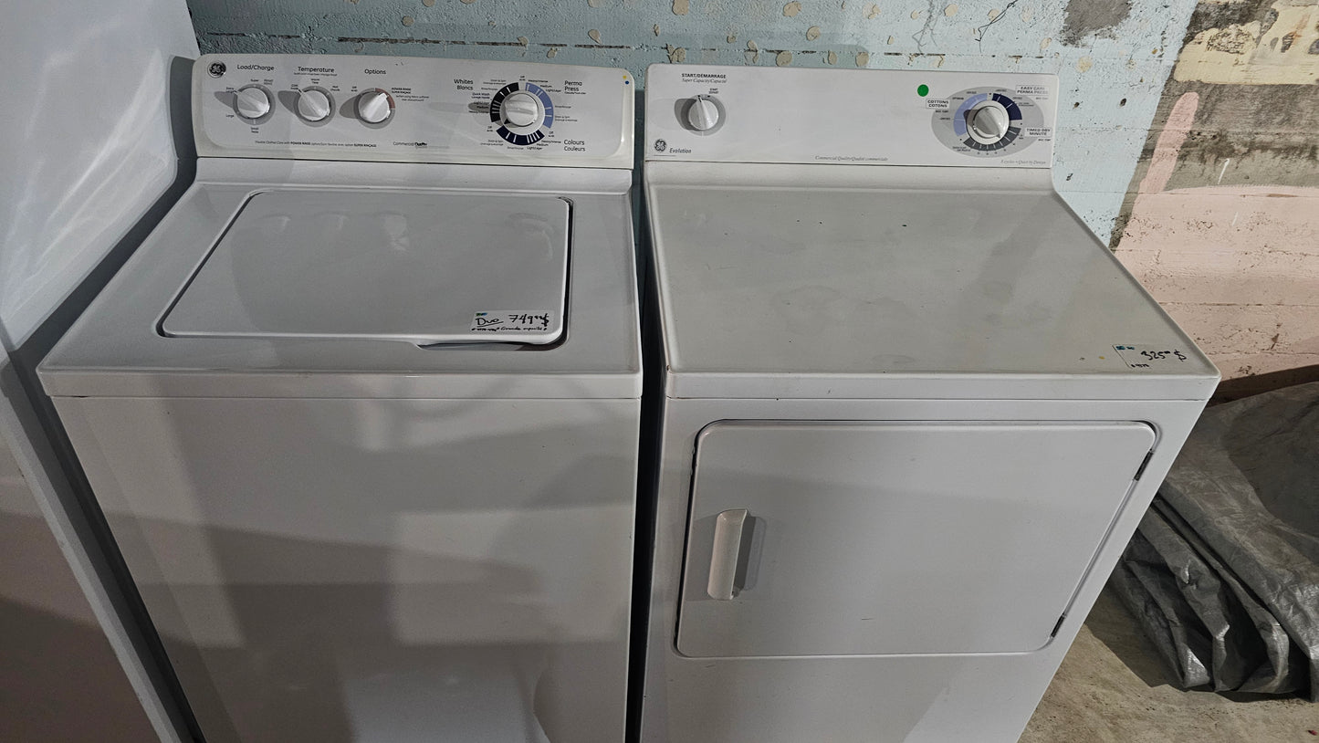 Lave-linge à chargement supérieur GE