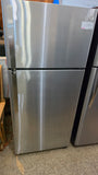 Ge refrigerator 28"X64"X26" - stainless SKU#1703