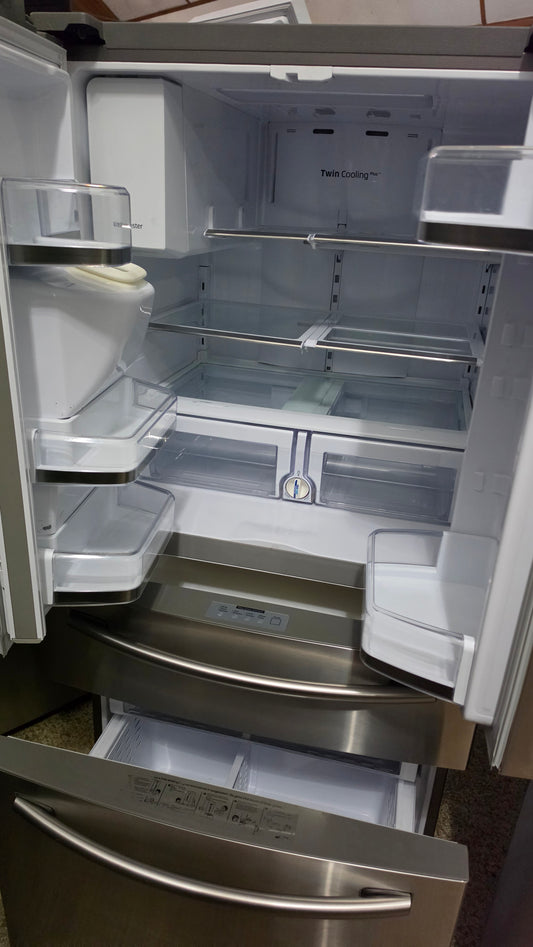 Réfrigérateur Samsung à portes françaises 33 po x 69 po x 27 po - acier inoxydable Réf. 1722
