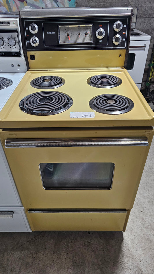 Cuisinière Kenmore de 24 pouces - SKU jaune #2457