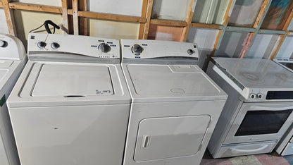 Kenmore washer and dryer sets- white SKU#3667-4667