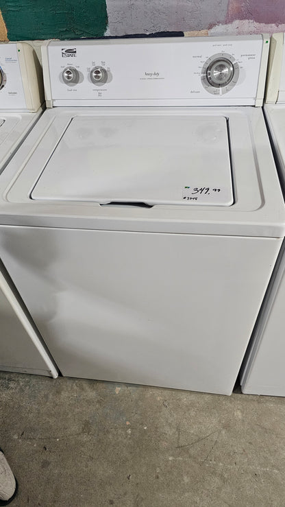 Laveuse à charge supérieure Estate – Blanche