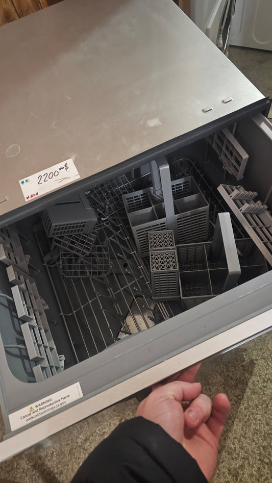 Lave-vaisselle Fisher & Paykel – Acier inoxydable – Boîte ouverte