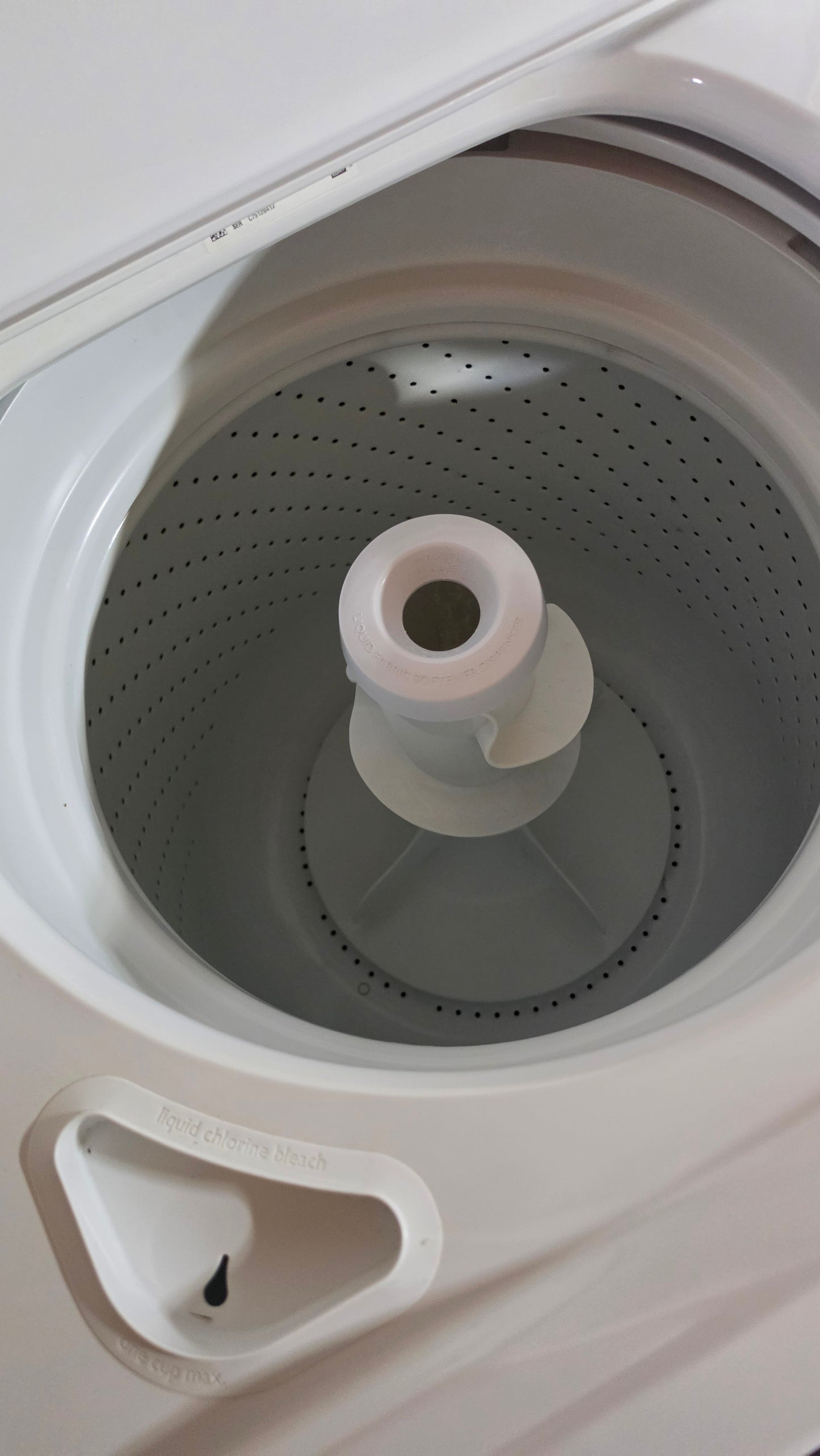 Whirlpool top load washer - white SKU#3814