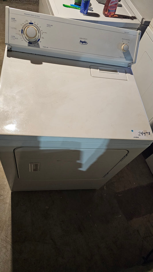 Inglis dryer – white, front-load