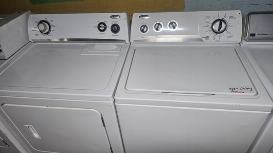 Whirlpool Machine à laver et Sécheuse Ensemble – Blanc