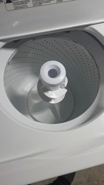 Whirlpool top load washer - white