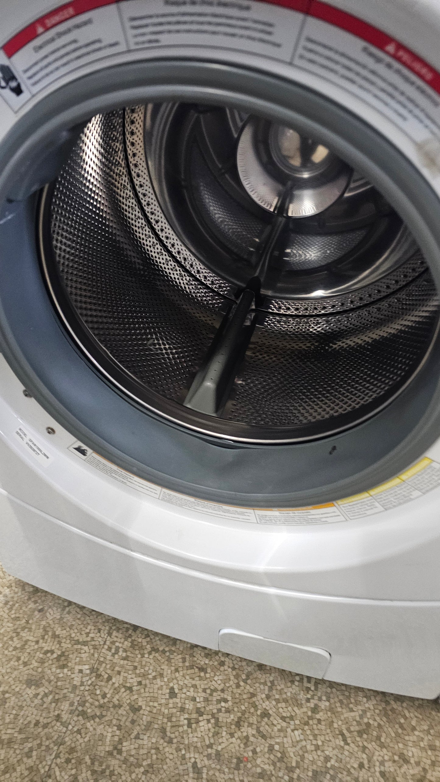 GE à chargement frontal Machine à laver et Sécheuse Ensemble – SKU Blanc #3457-4457