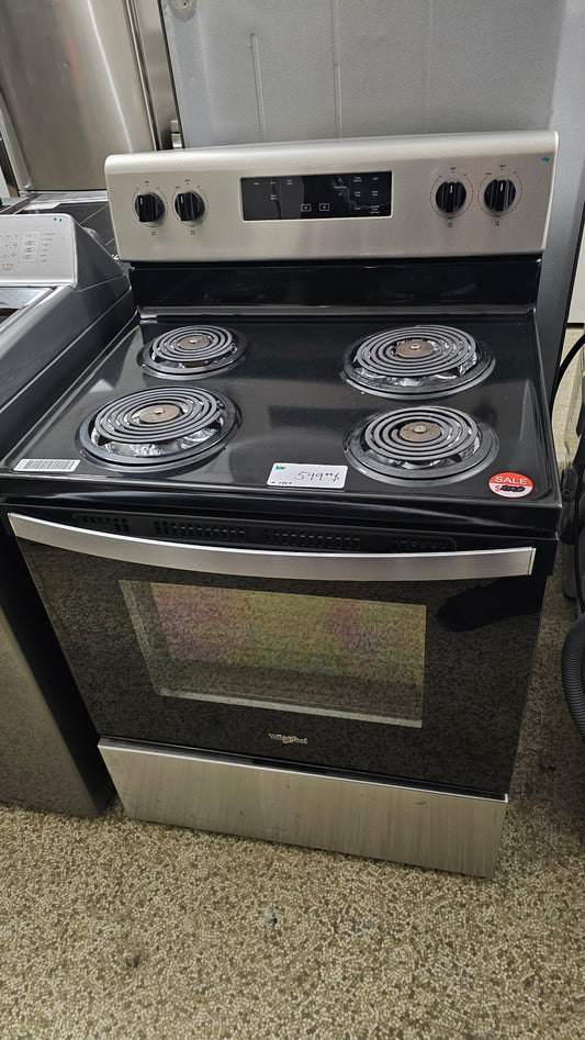 Whirlpool serpentine stove - stailess SKU#2464
