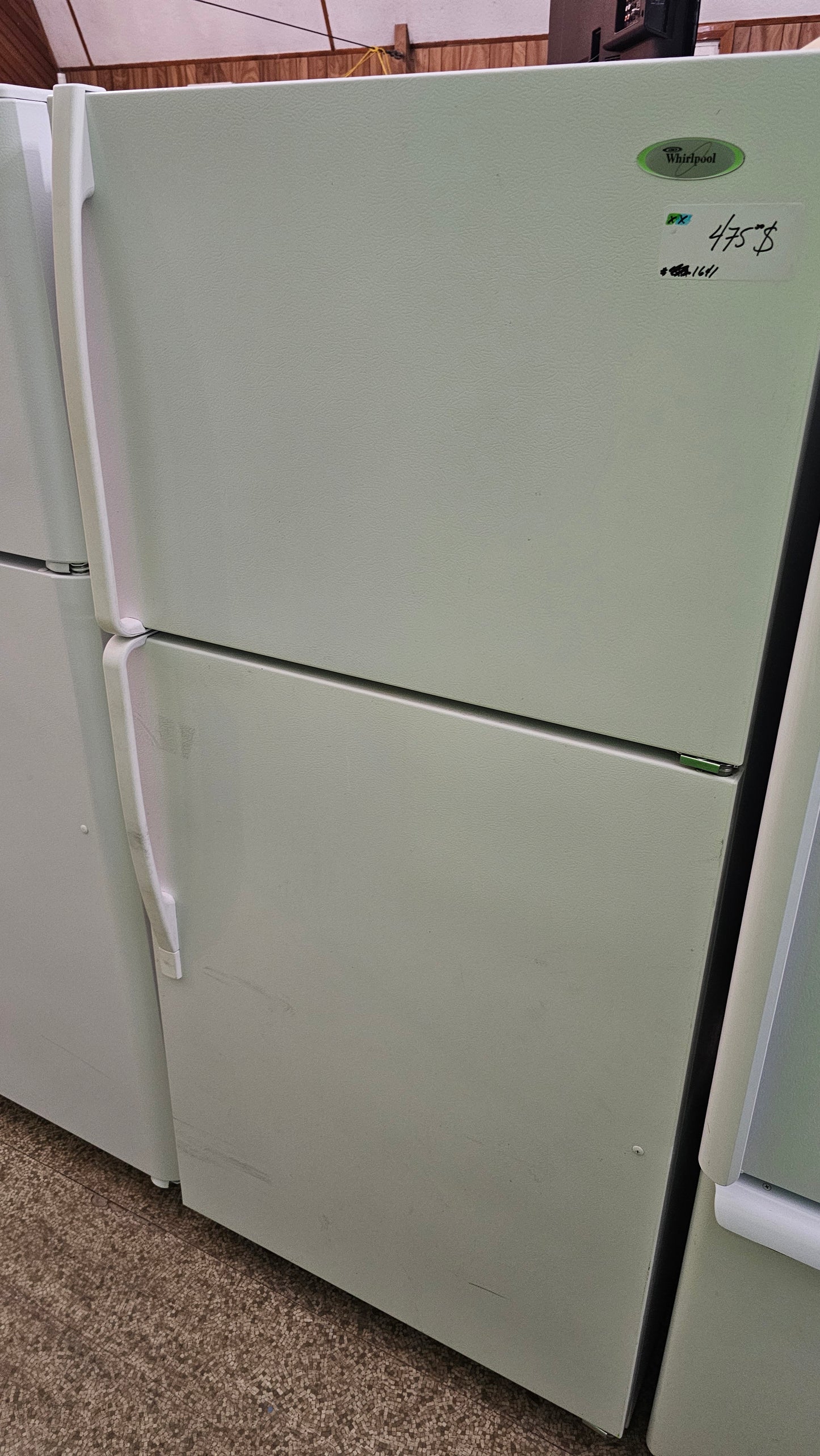 Whirlpool refrigerator - white SKU#1641