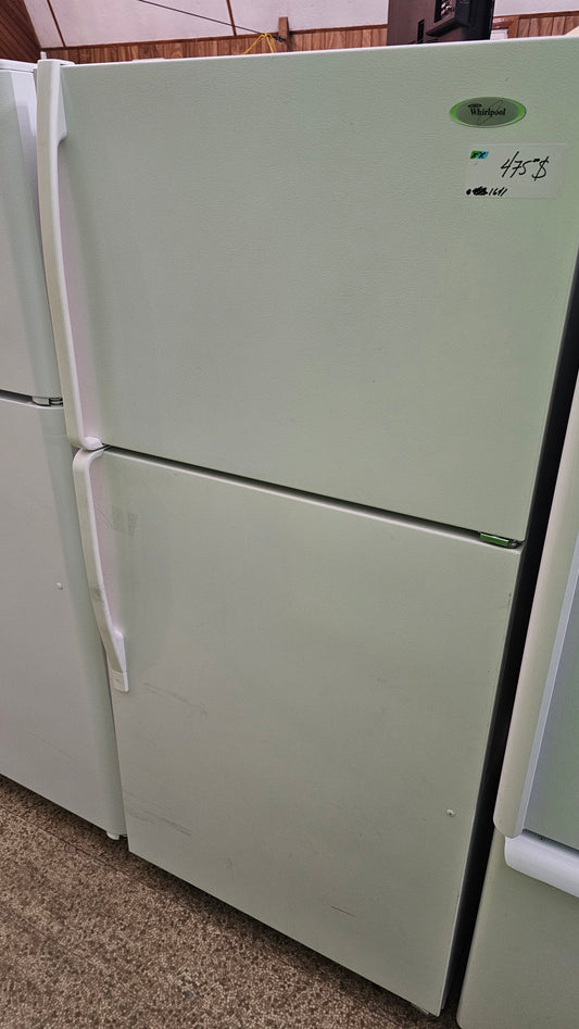 Whirlpool refrigerator - white SKU#1641