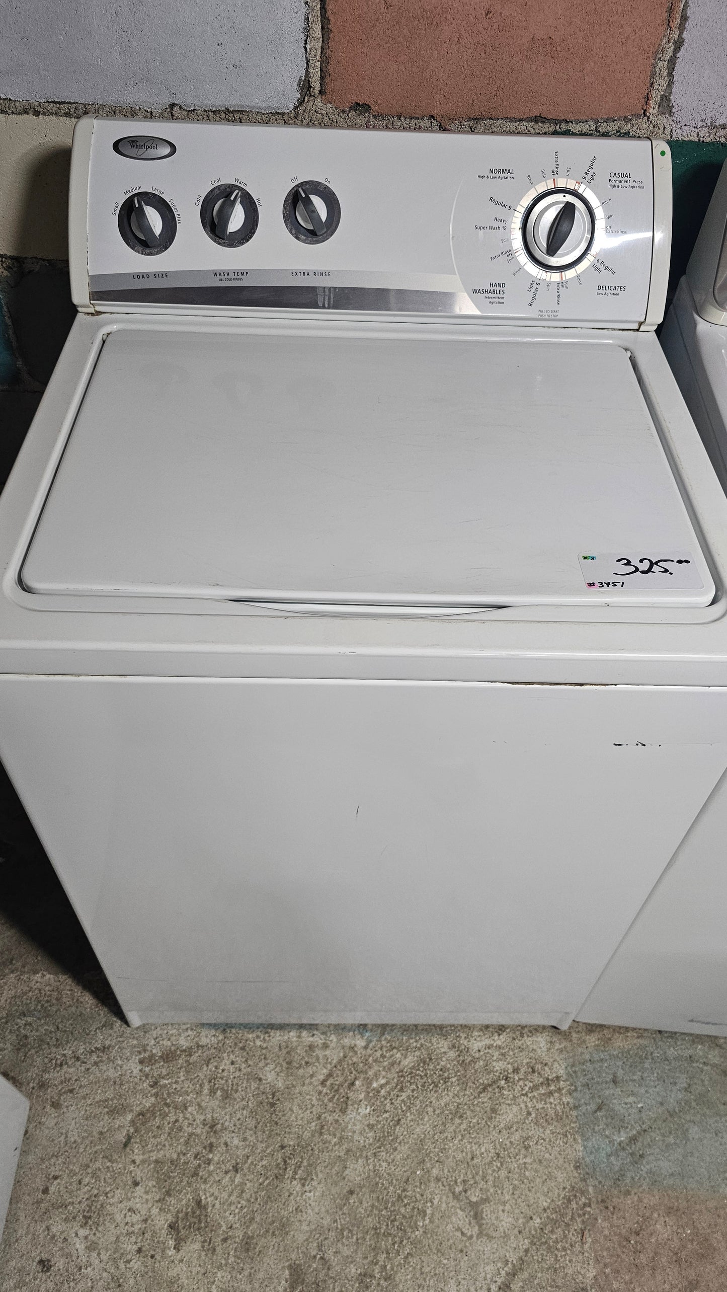 Whirlpool Machine à laver - SKU blanc #3751