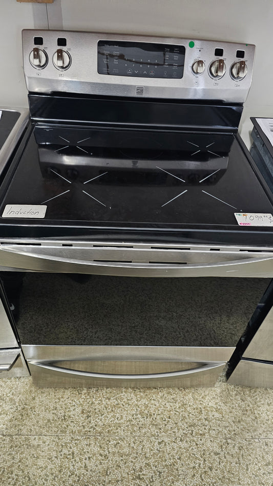 Cuisinière à induction Kenmore Elite – Inox