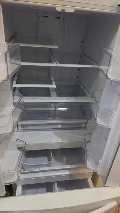 Samsung french doors refrigerator 30"X65.5"X27" - white SKU#1745