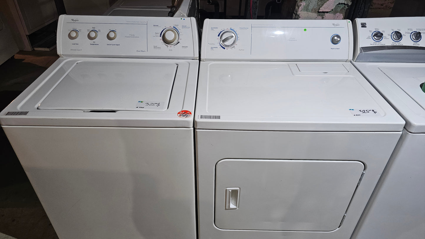 Laveuse à chargement par le dessus Whirlpool