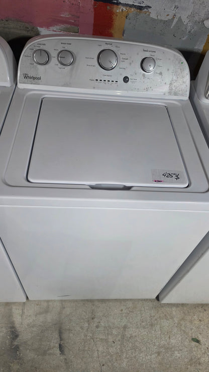 Whirlpool top load washer - white SKU#3817