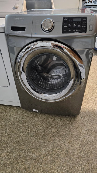 Samsung front load washer - stainless SKU#3701