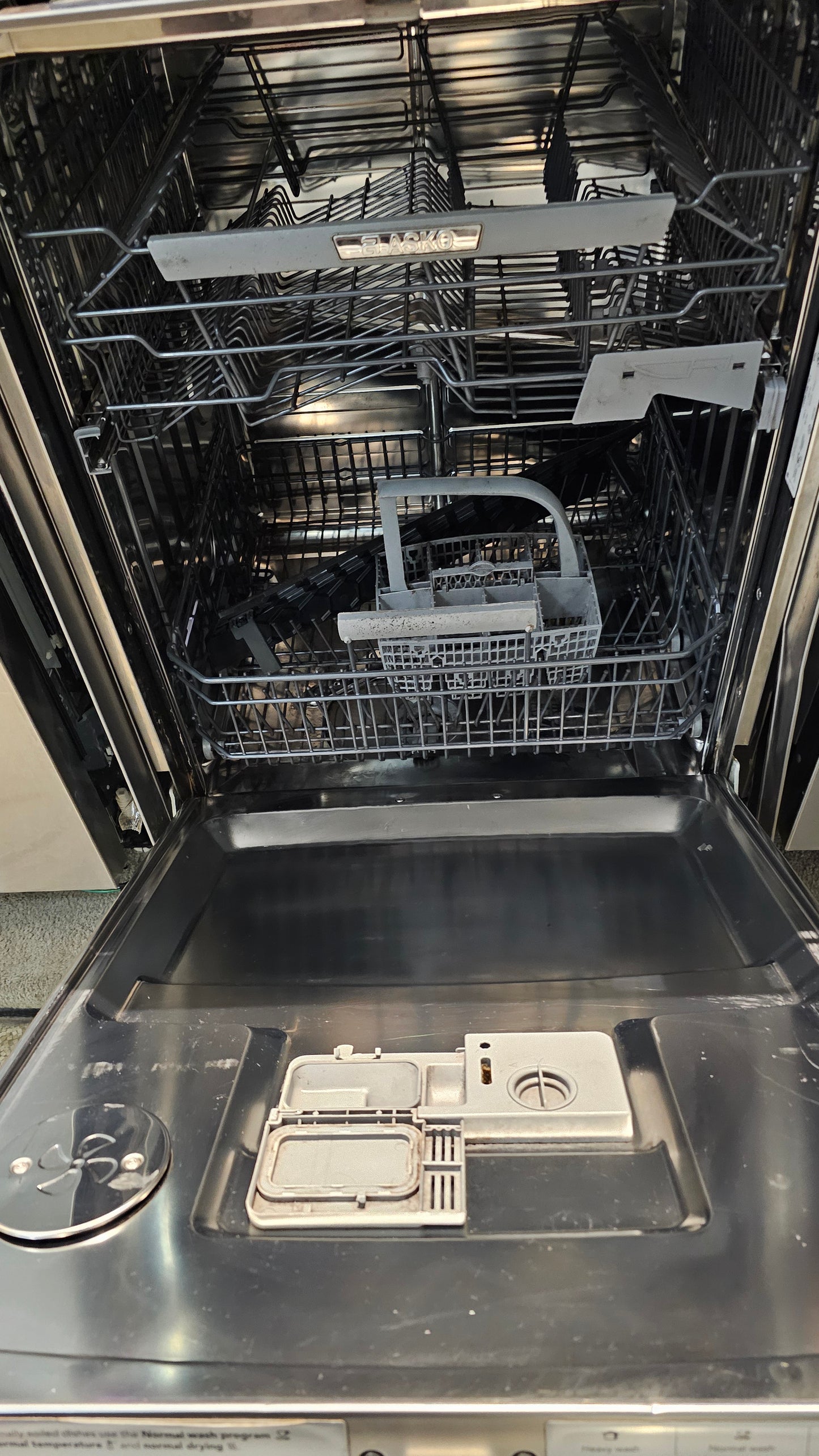 Asko dishwasher- stainless SKU#5084