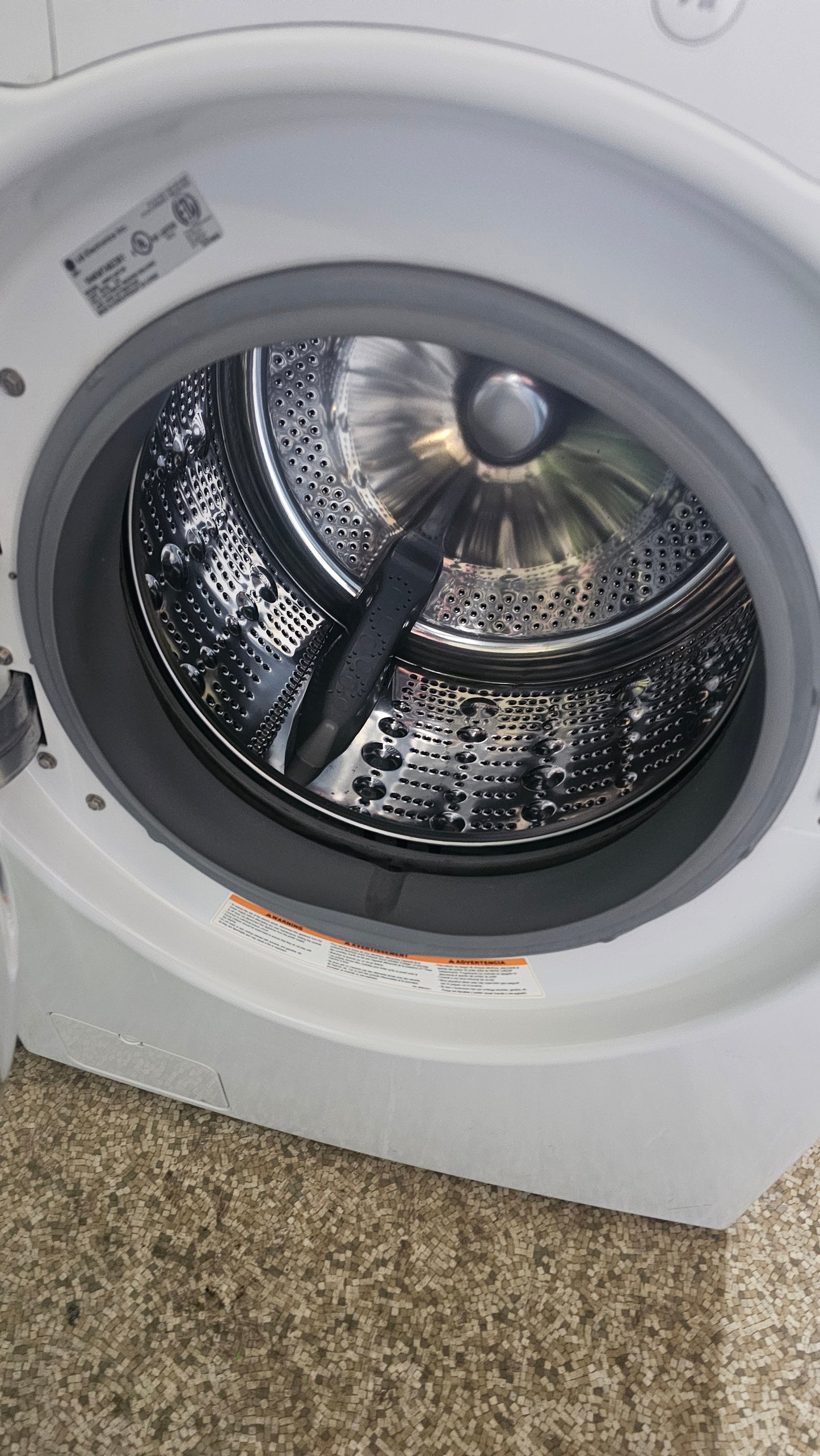 LG Front Load Washing Machine – White