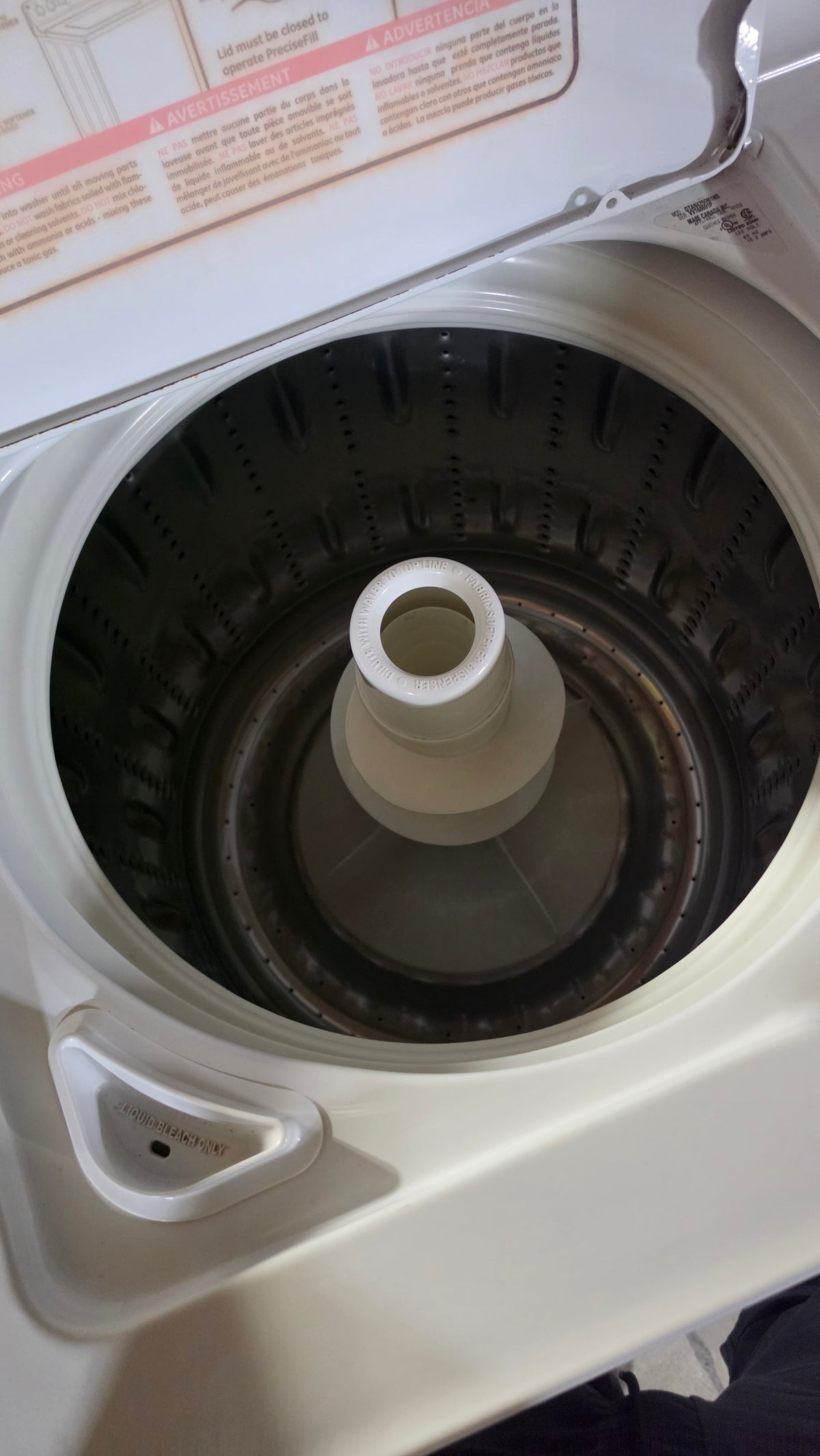 Ge big capacity top load washer and dryer sets - white SKU#3804-4804