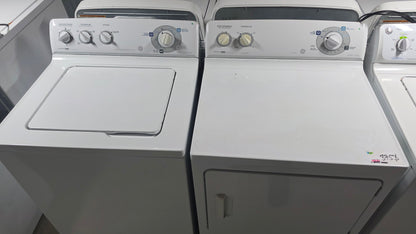 Ge top load washer and dryer sets - white SKU#3807-4807