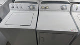 Ge top load washer and dryer sets - white SKU#3807-4807