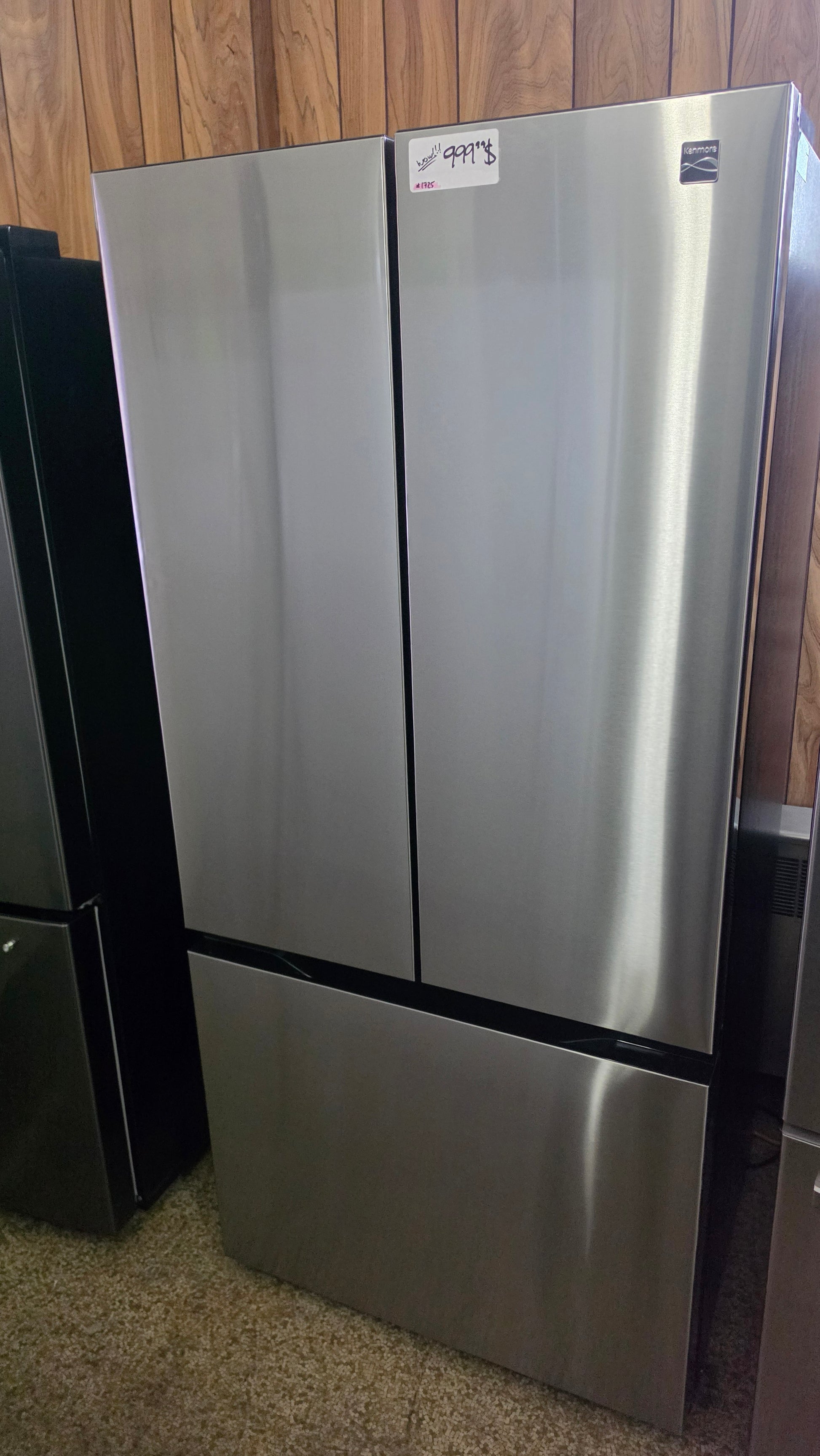 Kenmore French Door Refrigerator - 32" W x 69" H x 23" D - Stainless Steel