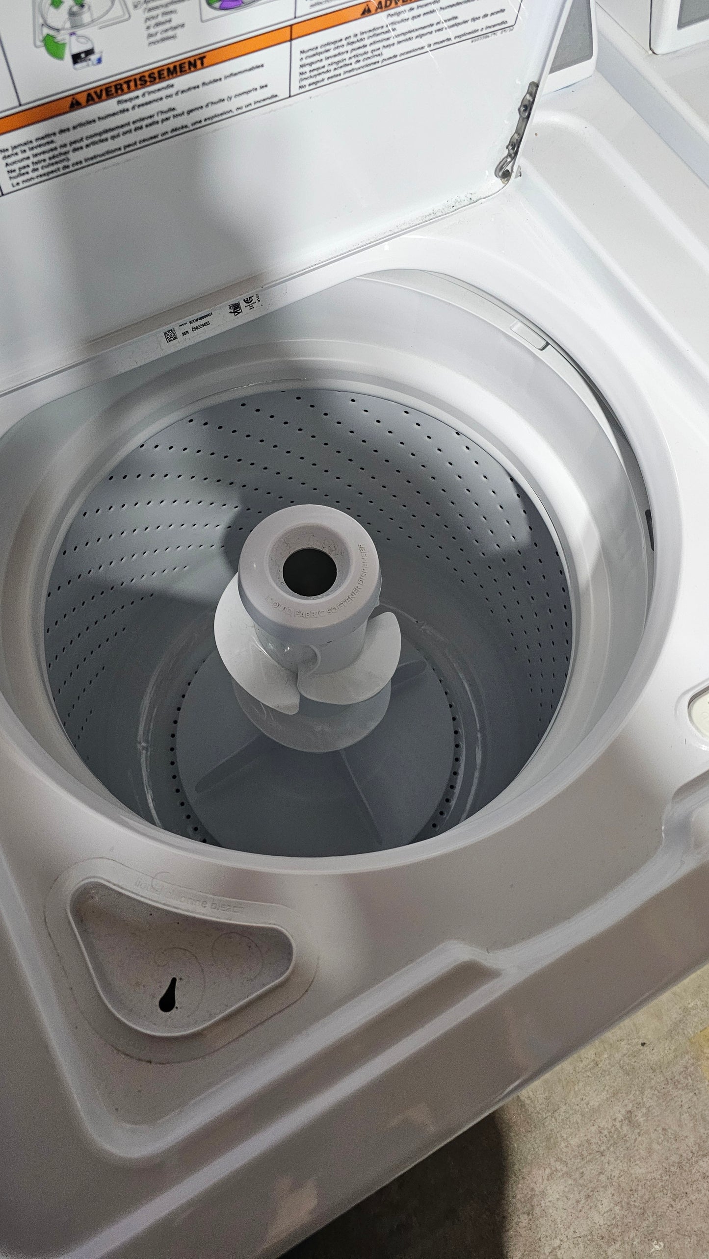 Lave-tourbillon et Sécheuse Ensembles - SKU blanc #3666-4666