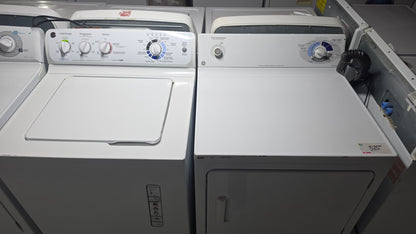 Ge top load washer and dryer sets - white SKU#3806-4806